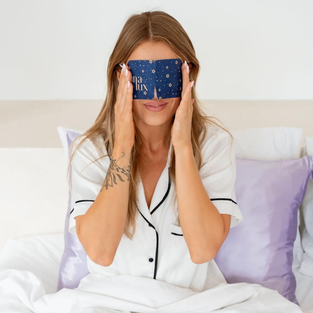 Self Warming Eye Mask - Unscented - 5 per box - Lunalux