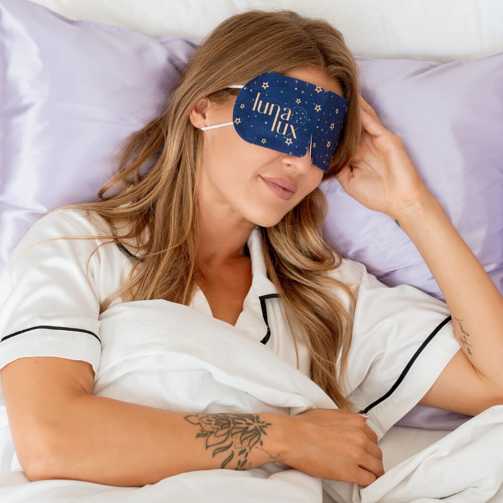 Self Warming Eye Mask - Unscented - 5 per box - Lunalux