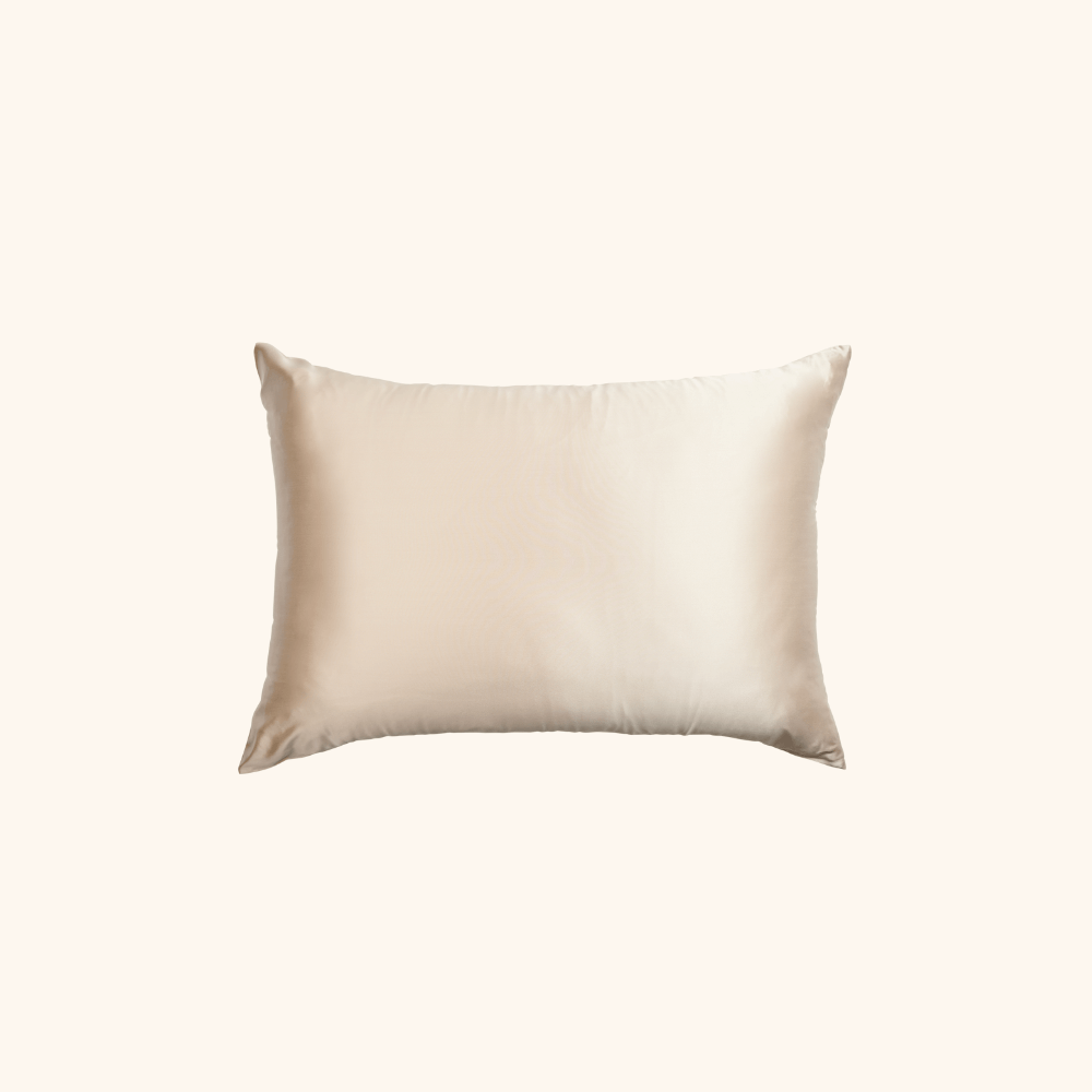 Silk Pillowcase Made For Your Skin & Hair - Champagne - Lunalux