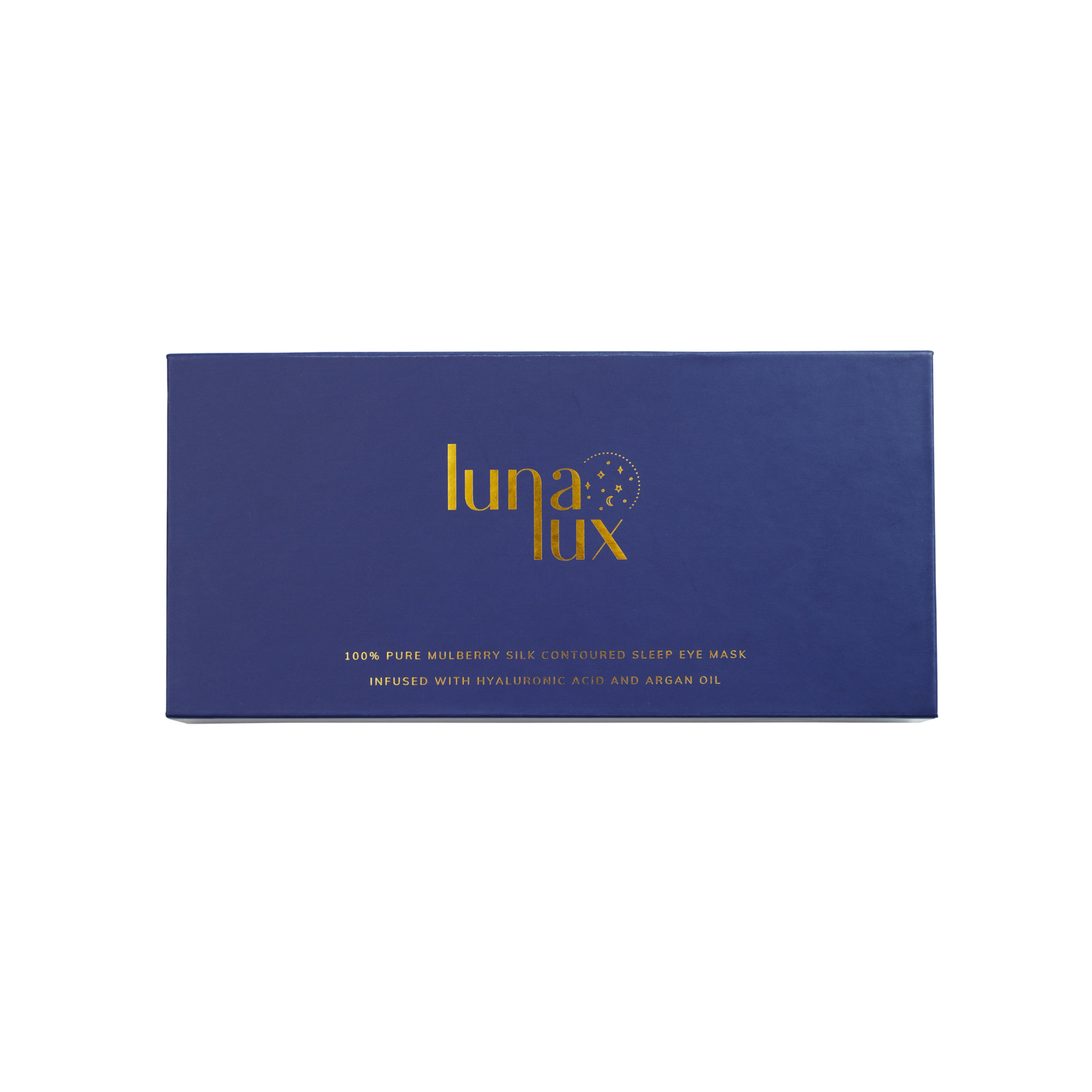 100% Mulberry Silk Contoured Eye Mask - Lunalux