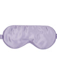 Lilac 100% Pure Mulberry Silk Sleep Eye Mask Infused with Hyaluronic Acid and Argan Oil - Lunalux