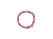 Slim Blush 100% Pure Mulberry Silk Scrunchie Infused with Hyaluronic Acid and Argan Oil - Lunalux