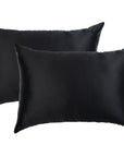 Twin Set - The Silk Pillowcase Made For Your Skin & Hair - Black - Lunalux