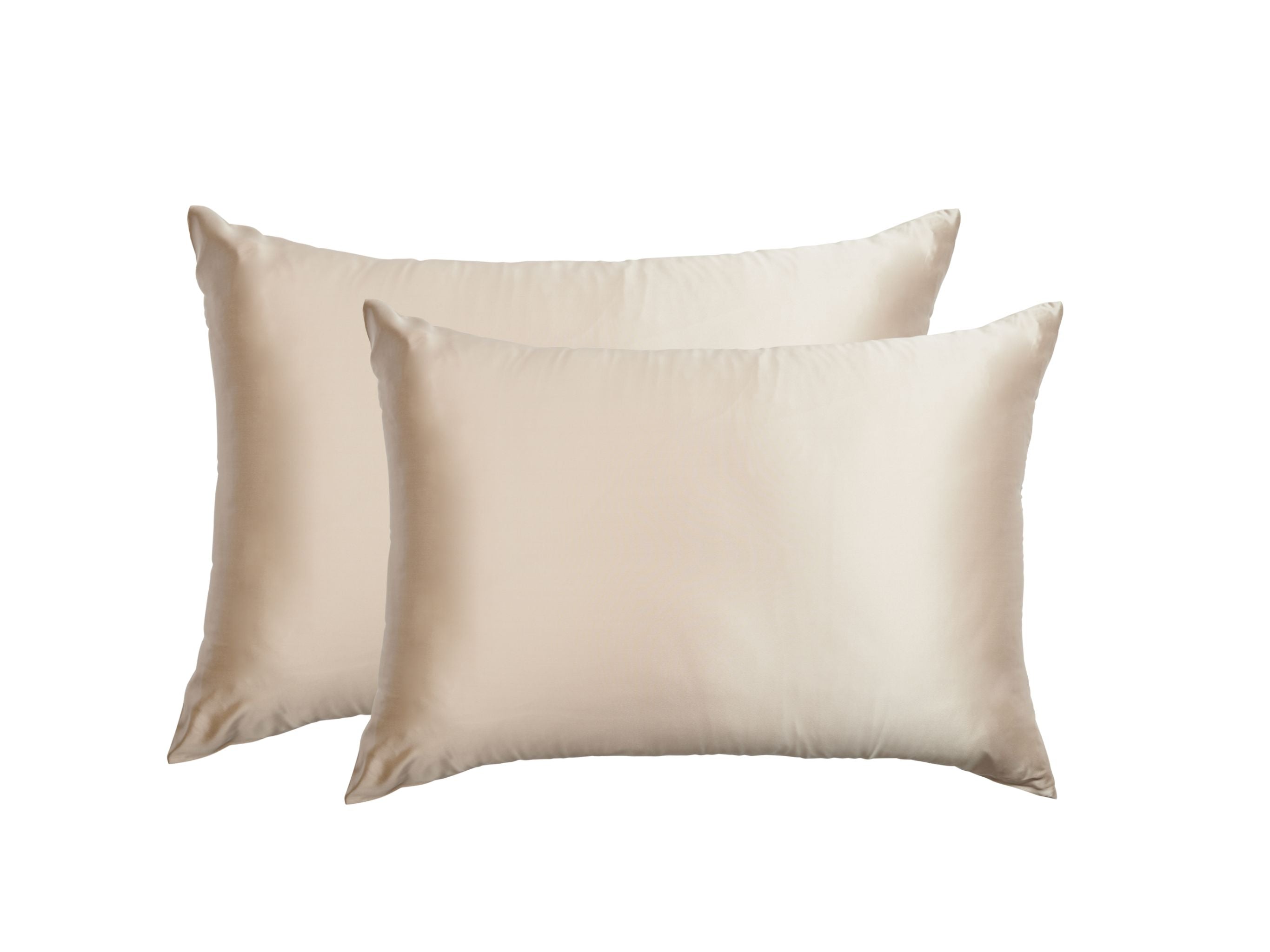 Twin Set - The Silk Pillowcase Made For Your Skin &amp; Hair - Champagne - Lunalux